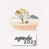 Portada para agenda 2023 Desierto A4 A5 frontal